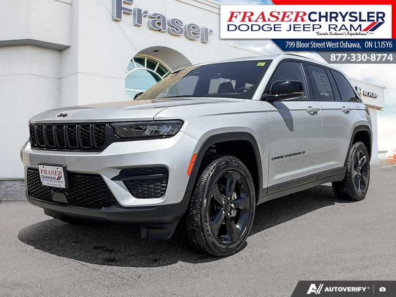Silver 2025 Jeep Grand Cherokee Altitude 4WD SUV / Crossover Four-Wheel Drive 8-Speed Automatic