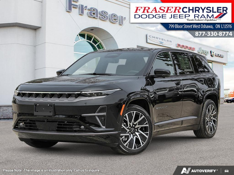 Black 2025 Jeep Wagoneer S Limited 4WD SUV / Crossover Four-Wheel Drive 1-Speed Automatic