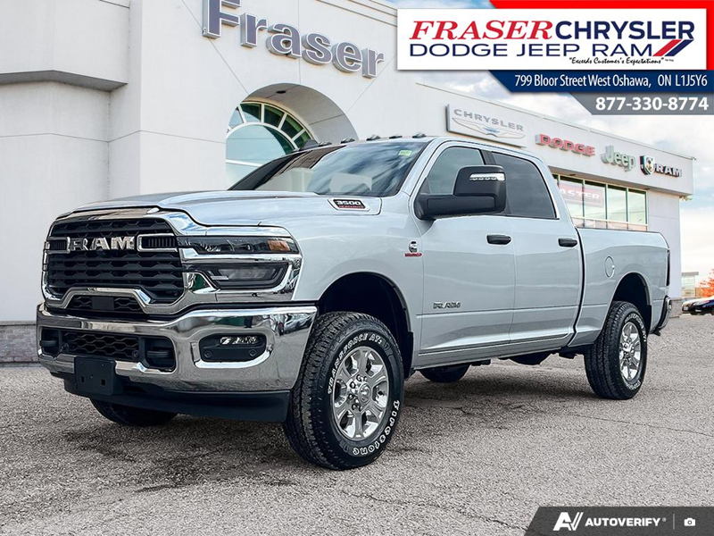 Silver 2026 RAM 3500 Big Horn Crew Cab 4WD Pickup Truck Four-Wheel Drive 8-Speed Automatic