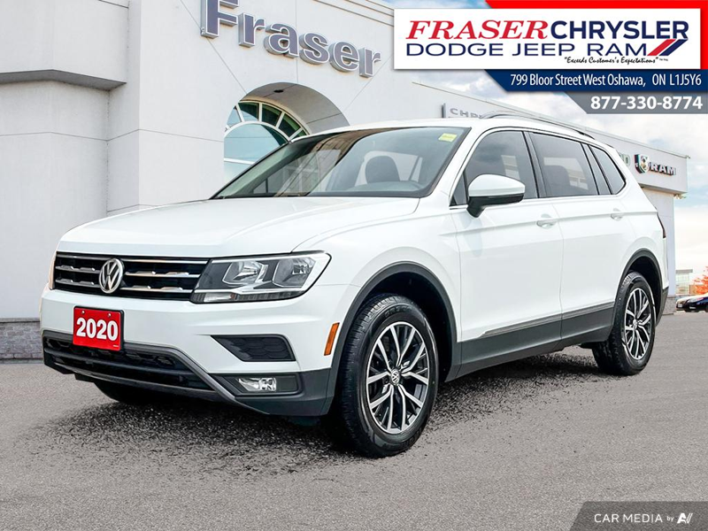 White 2020 Volkswagen Tiguan SUV / Crossover Automatic