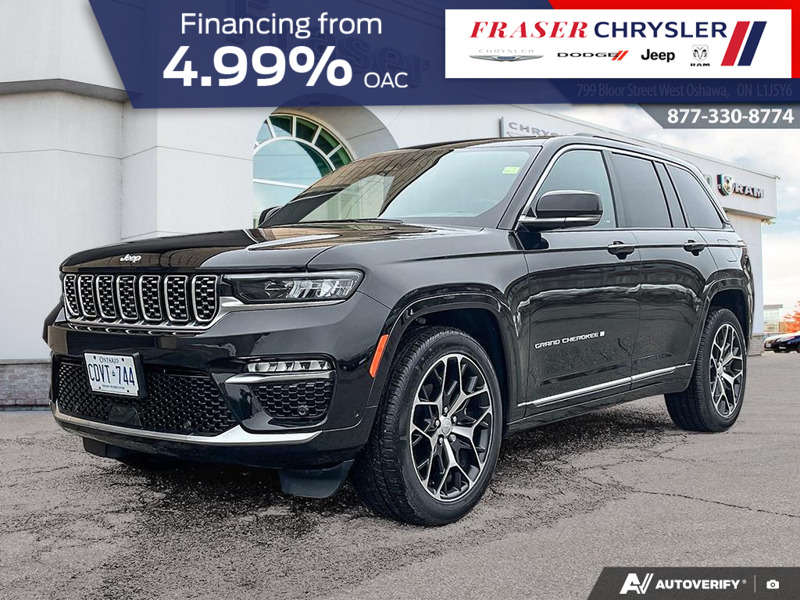 Black 2025 Jeep Grand Cherokee Summit Reserve 4WD SUV / Crossover Four-Wheel Drive Automatic