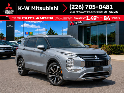 Gray 2026 Mitsubishi Outlander Hybrid Plug-in GT S-AWC SUV / Crossover Automatic