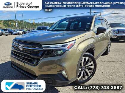 Green 2025 Subaru Forester Hybrid e-BOXER Premier AWD SUV / Crossover Continuously Variable Transmission