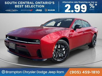 Red 2026 Dodge Charger R/T Plus Sedan AWD Sedan All-Wheel Drive 8-Speed Automatic