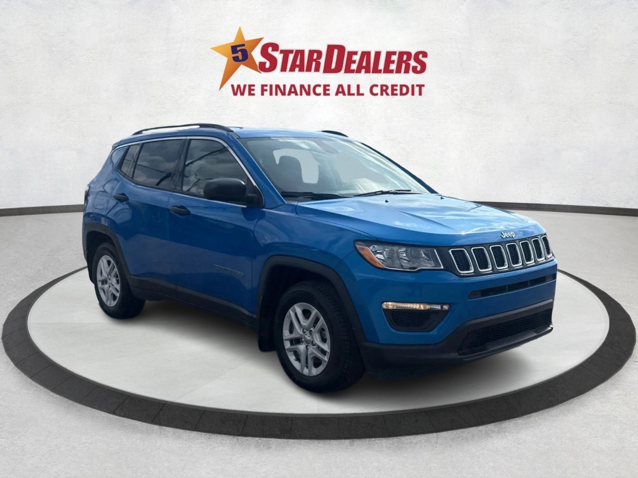 Blue 2021 Jeep Compass Sport FWD SUV / Crossover Front-Wheel Drive 6-Speed Automatic