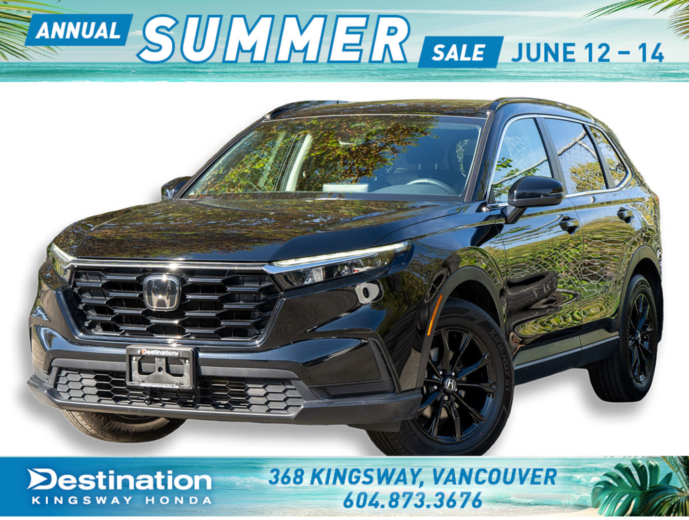 Crystal Black pearl 2025 Honda CR-V Sport AWD SUV / Crossover Automatic