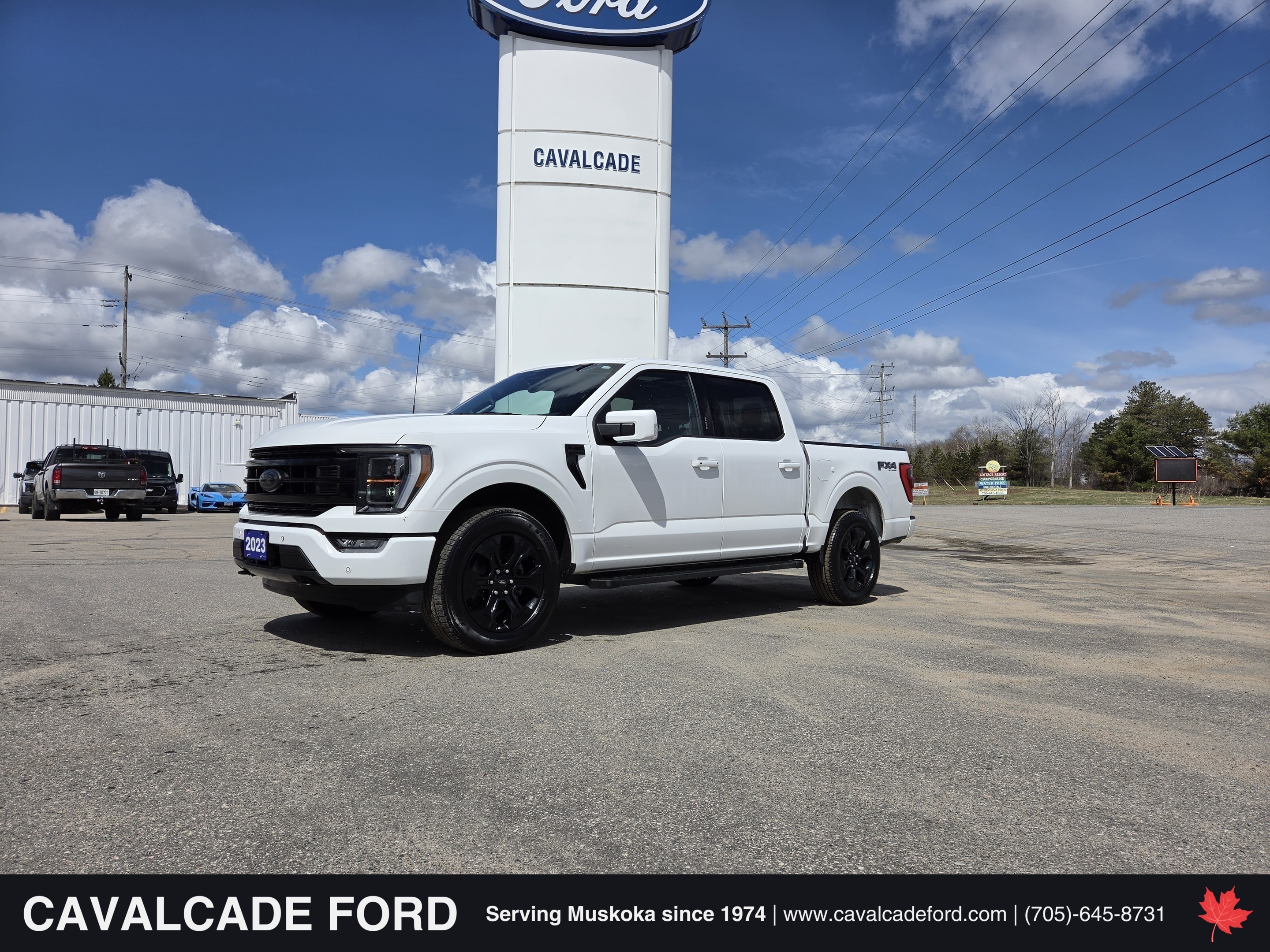 2023 Ford F-150 Lariat SuperCrew 4WD Pickup Truck Four-Wheel Drive Automatic