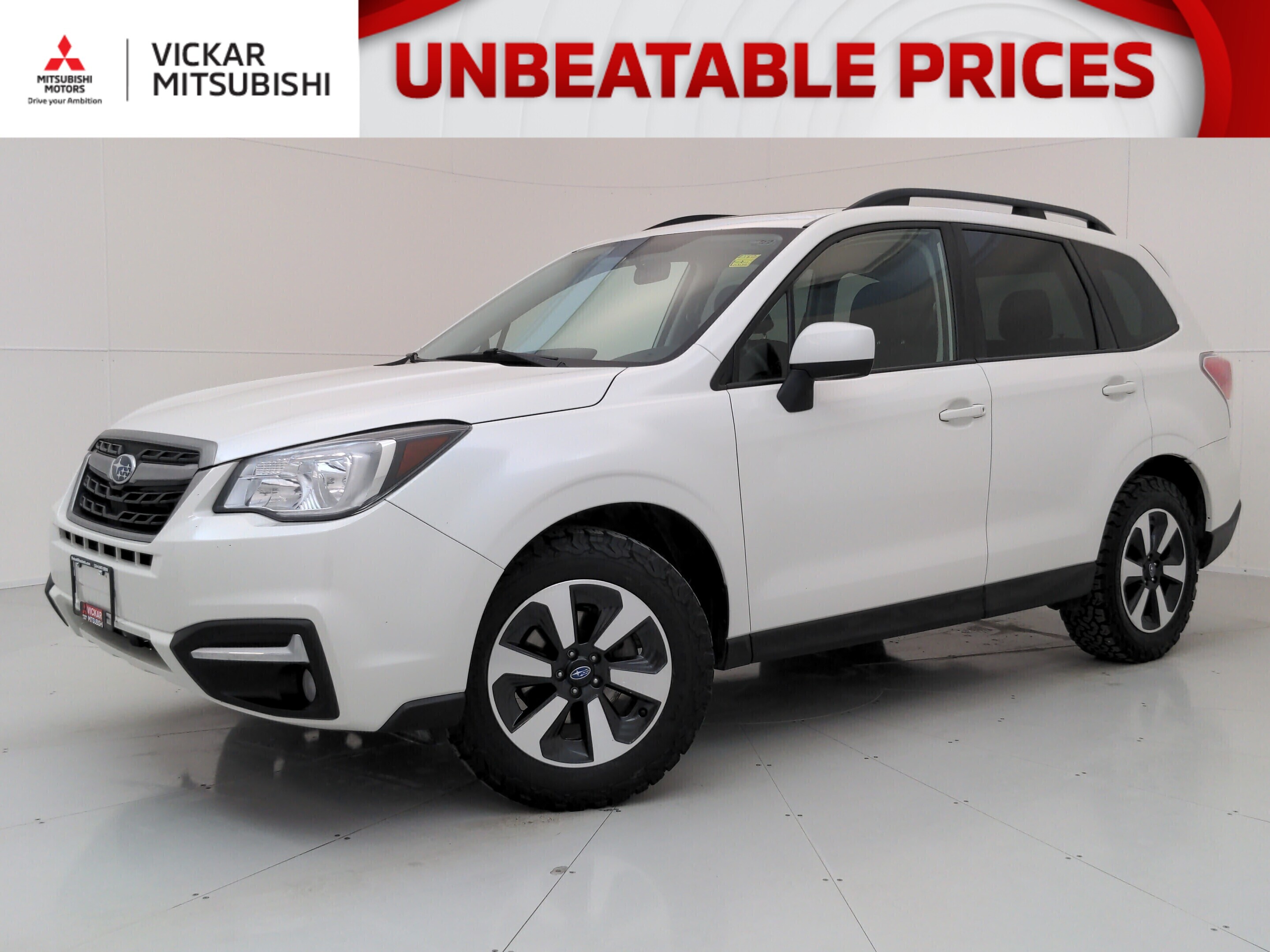 White 2018 Subaru Forester 2.5i Touring SUV / Crossover All-Wheel Drive Automatic