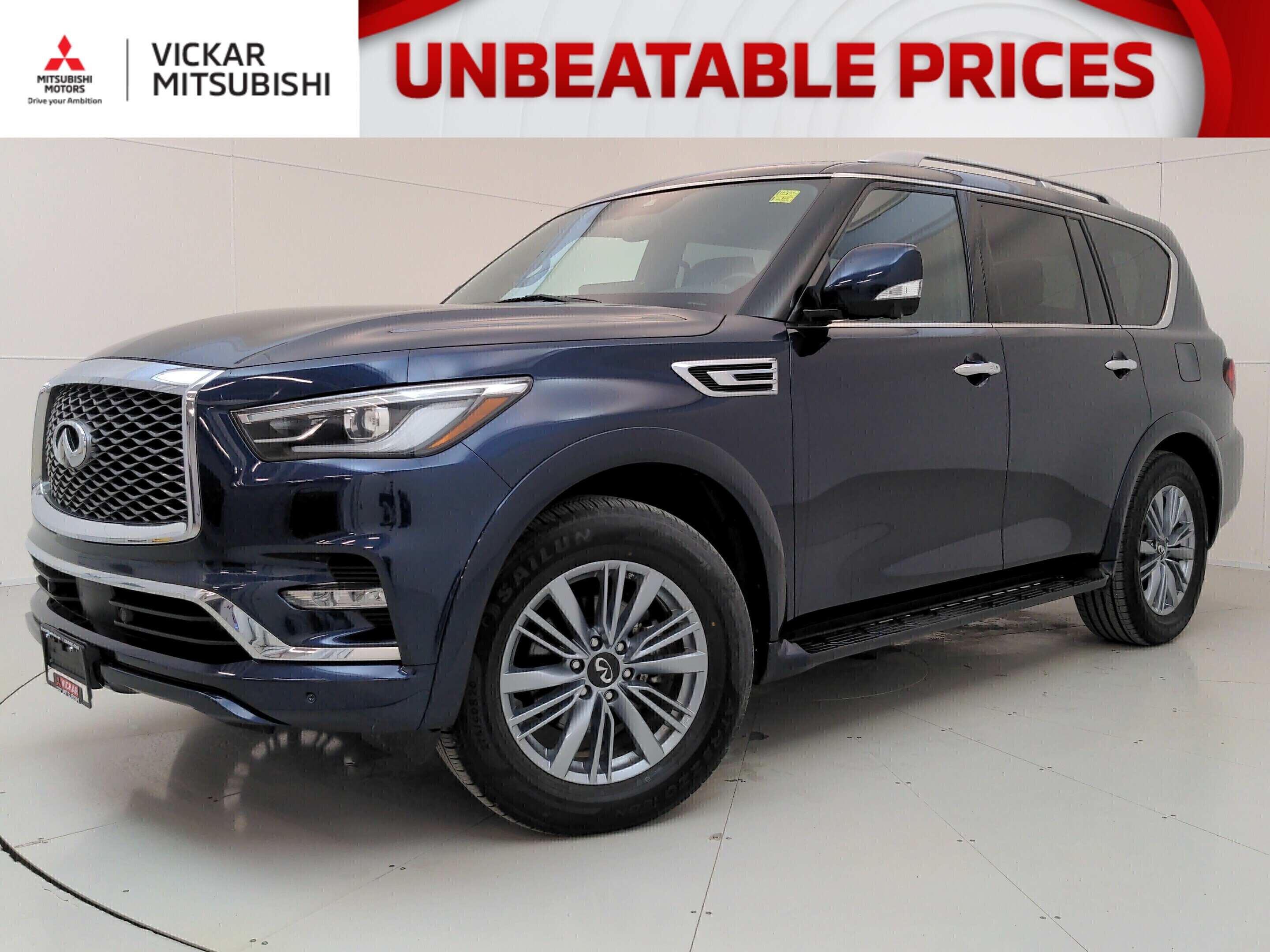 Blue 2024 INFINITI QX80 SUV / Crossover All-Wheel Drive Automatic