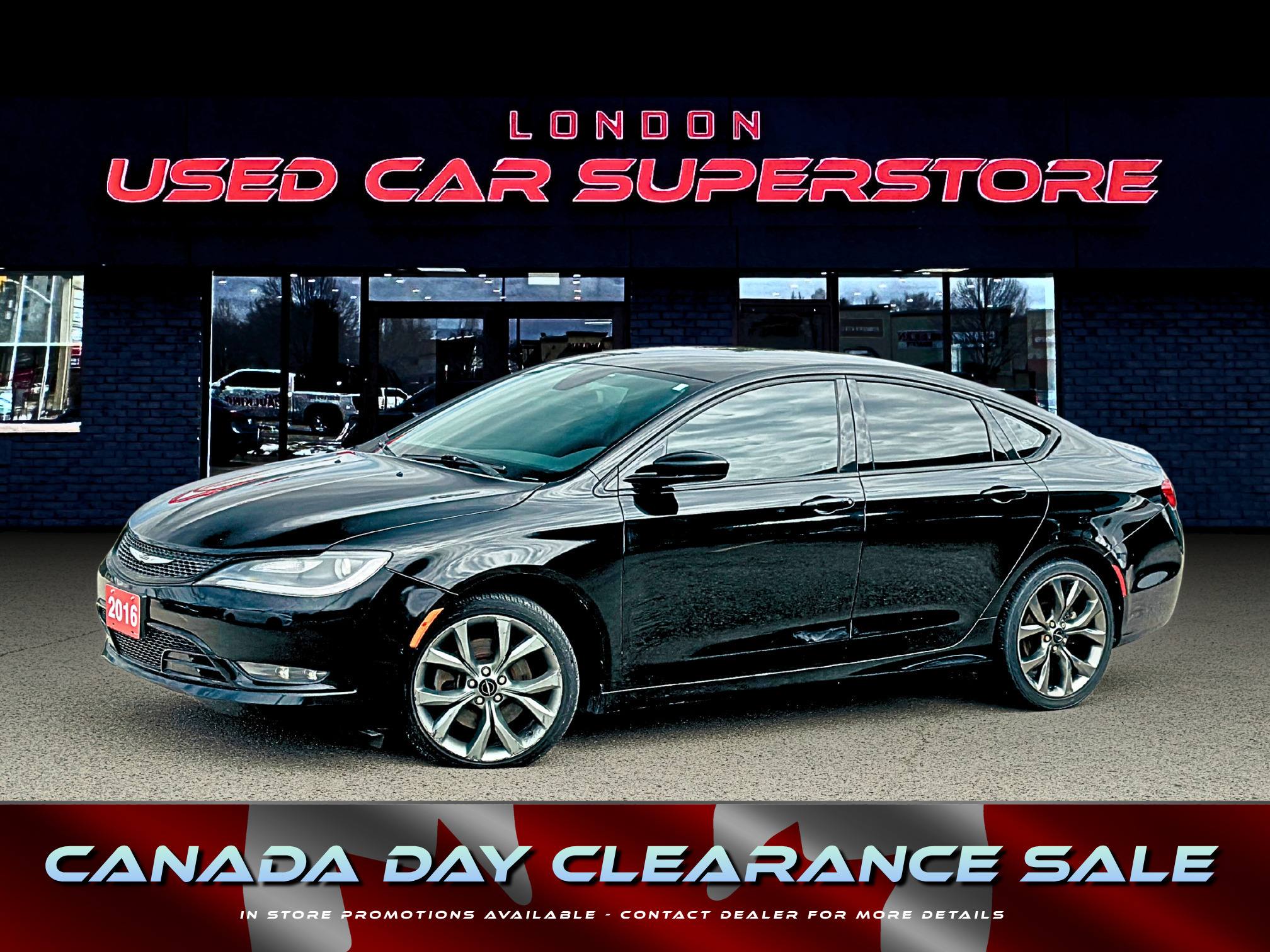2016 Chrysler 200 S Sedan FWD