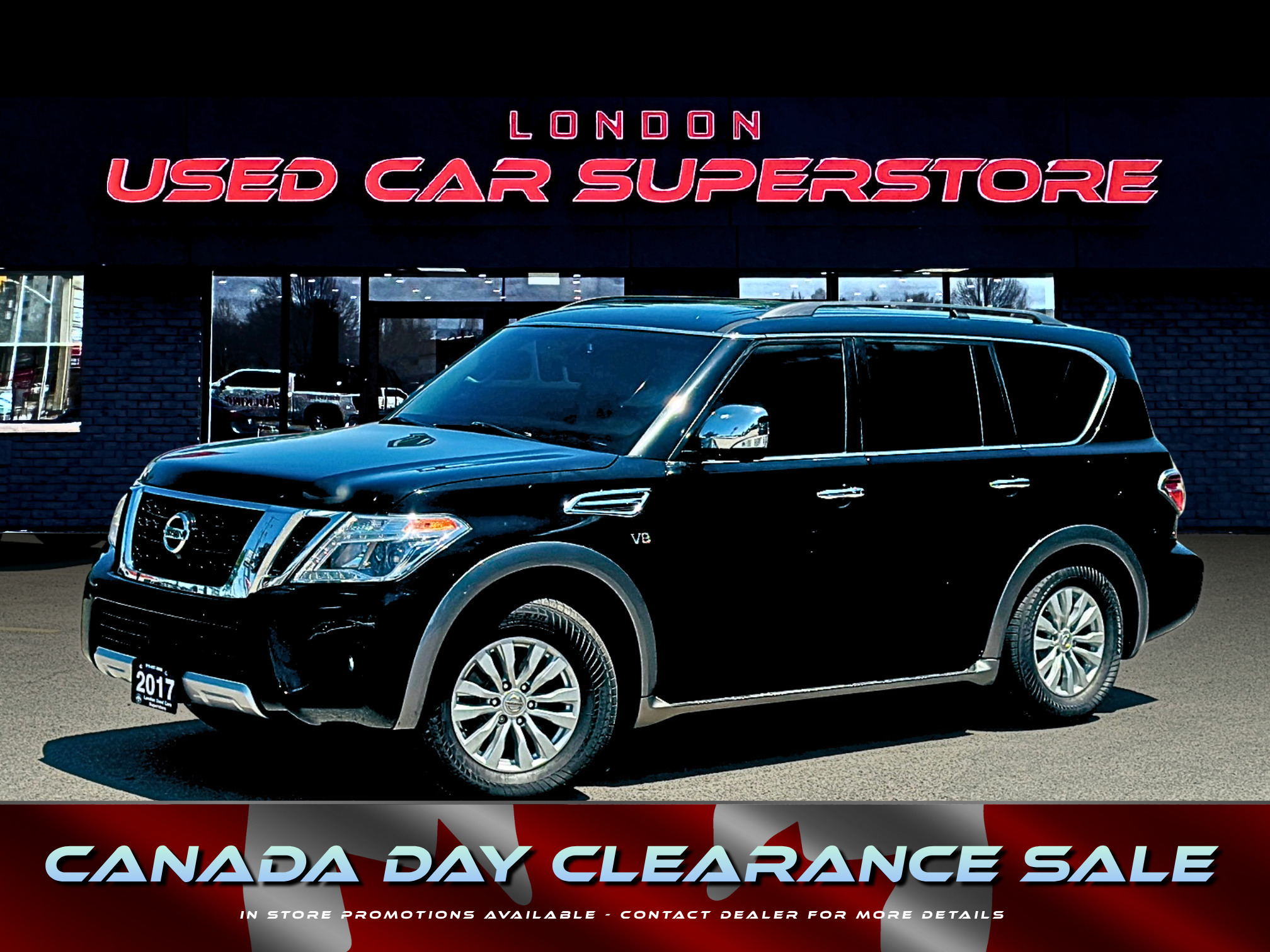 2017 Nissan Armada Platinum 4WD SUV / Crossover Four-Wheel Drive Automatic