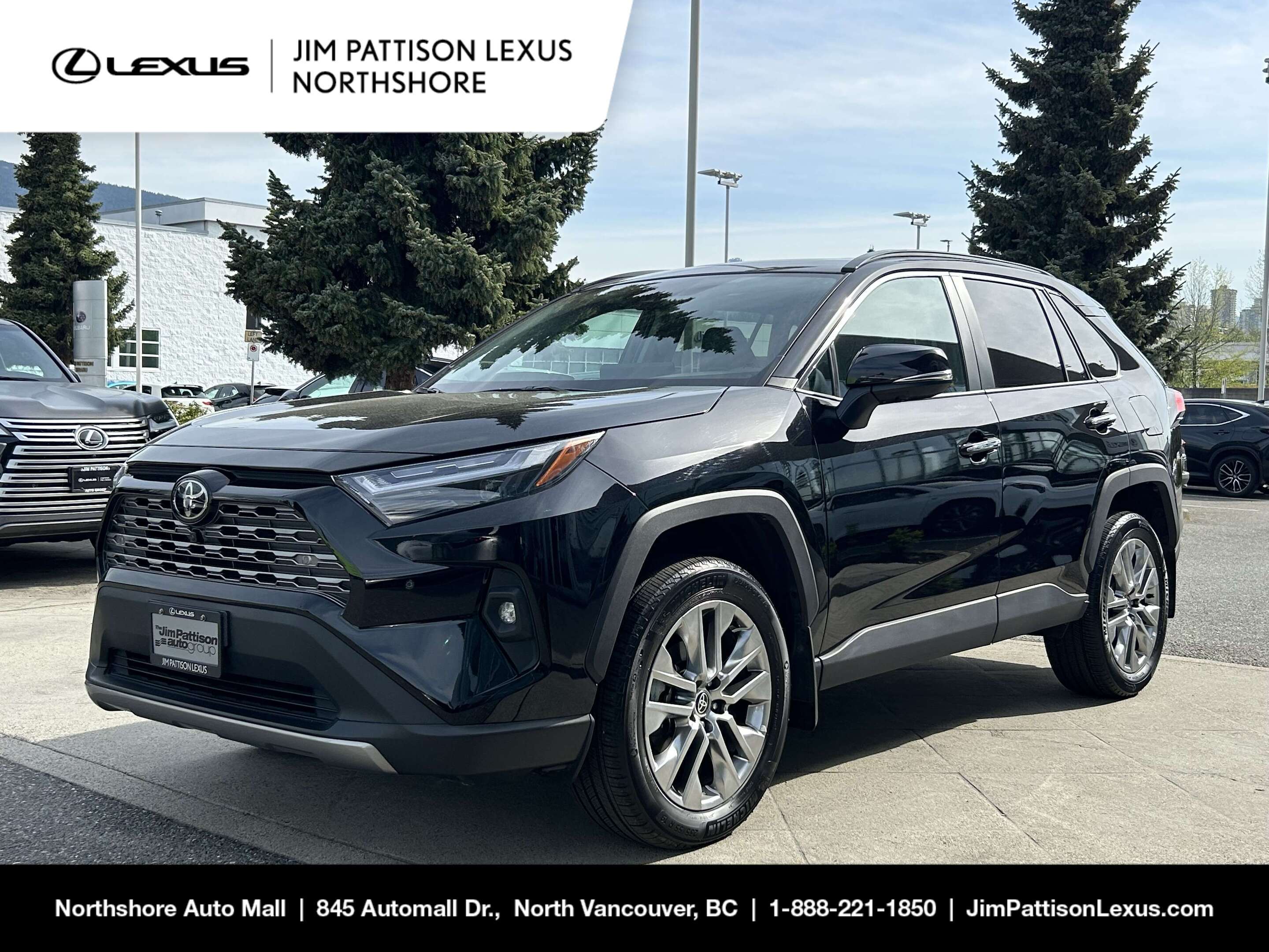 Black 2023 Toyota RAV4 Limited AWD SUV / Crossover All-Wheel Drive Automatic