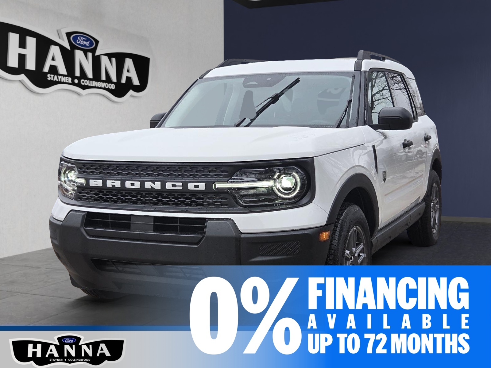 White 2026 Ford Bronco Sport Big Bend AWD SUV / Crossover All-Wheel Drive Automatic