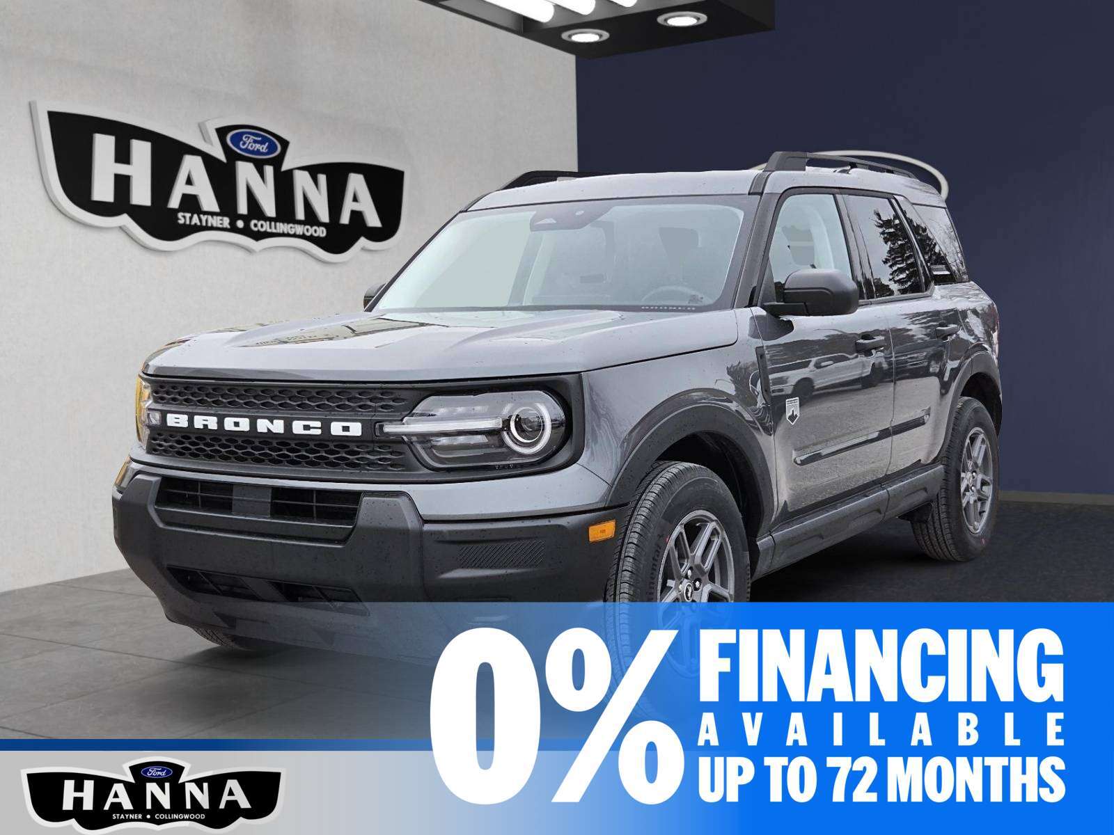 Gray 2026 Ford Bronco Sport Big Bend AWD SUV / Crossover All-Wheel Drive Automatic