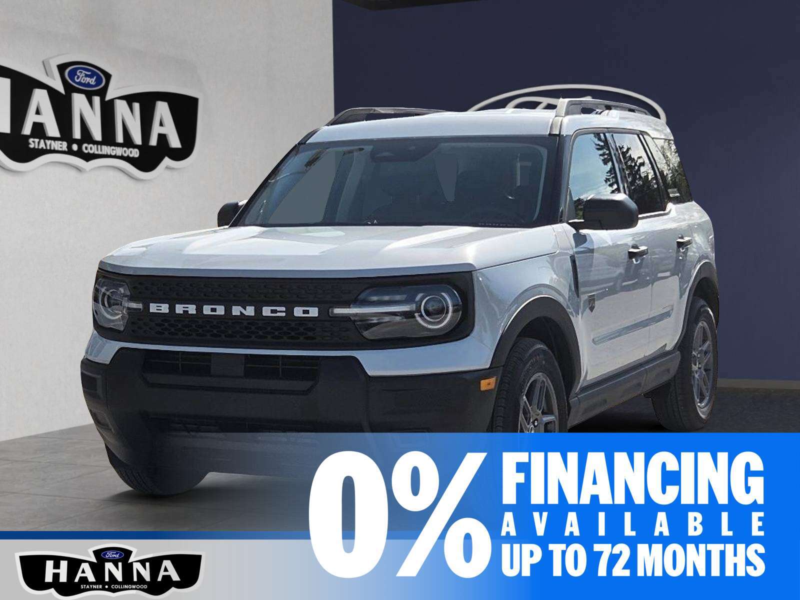 White 2026 Ford Bronco Sport Big Bend AWD SUV / Crossover All-Wheel Drive Automatic