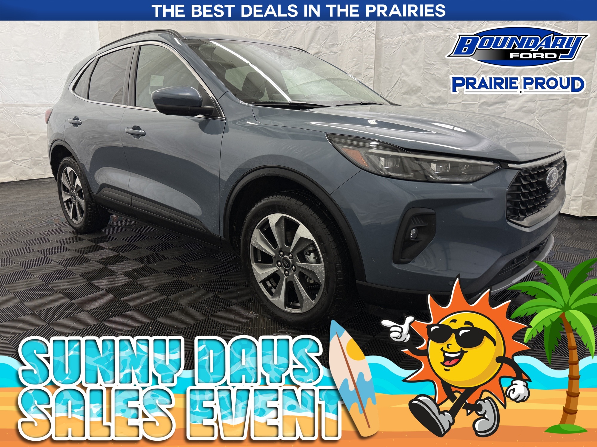 Blue 2024 Ford Escape Platinum AWD SUV / Crossover All-Wheel Drive 8-Speed Automatic