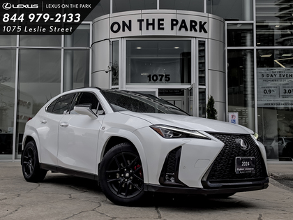White 2024 Lexus UX Hybrid 250h F SPORT Series 2 AWD SUV / Crossover Continuously Variable Transmission