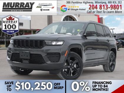 Gray 2025 Jeep Grand Cherokee Altitude 4WD SUV / Crossover Four-Wheel Drive 8-Speed Automatic