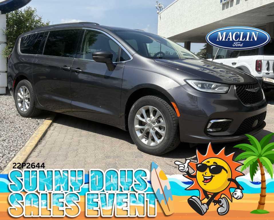 Gray 2022 Chrysler Pacifica Touring L AWD Minivan All-Wheel Drive 9-Speed Automatic