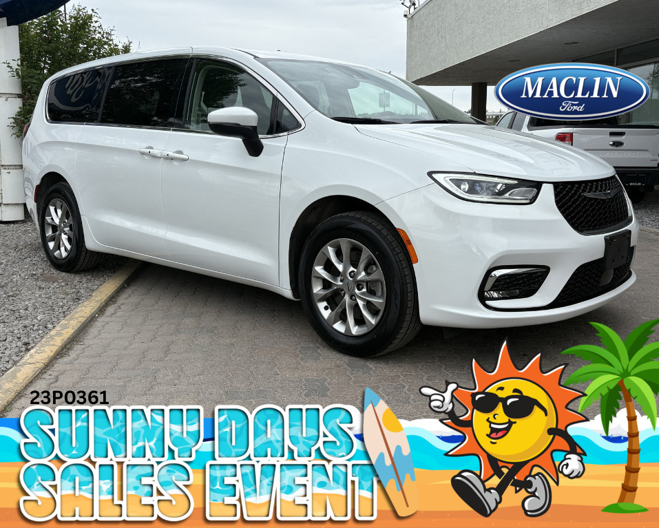 White 2023 Chrysler Pacifica Touring L AWD Minivan All-Wheel Drive 9-Speed Automatic