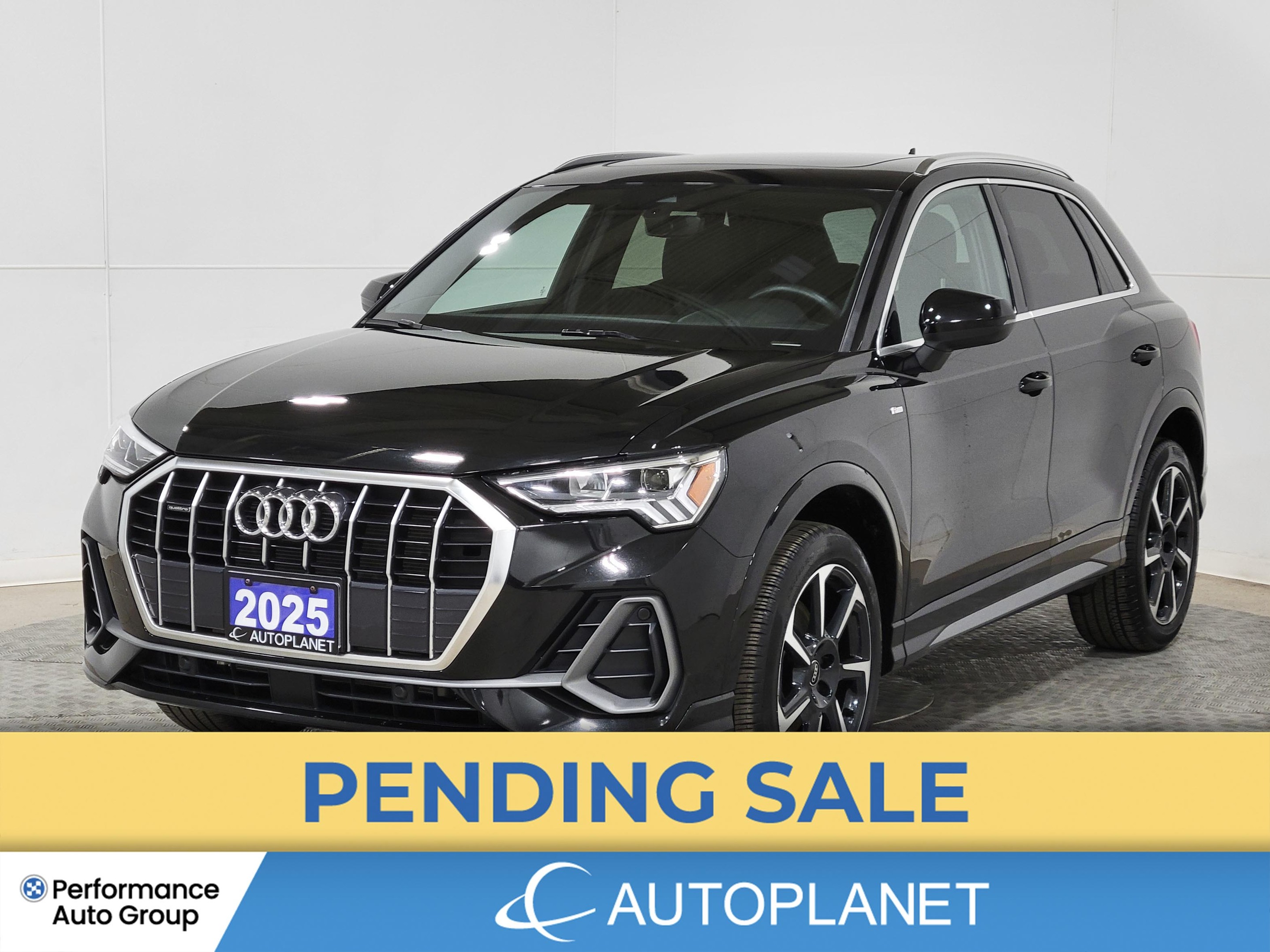 Black 2025 Audi Q3 quattro Progressiv 45 TFSI SUV / Crossover 8-Speed Automatic