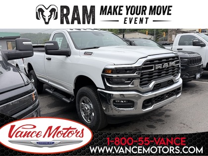 White 2026 RAM 2500 Tradesman LB 4WD Pickup Truck Four-Wheel Drive 8-Speed Automatic