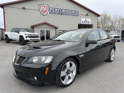 Black 2009 Pontiac G8 GT Sedan Rear-Wheel Drive Automatic