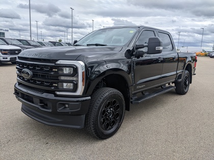 Black 2024 Ford F-350 Super Duty Pickup Truck Four-Wheel Drive 10-Speed Automatic