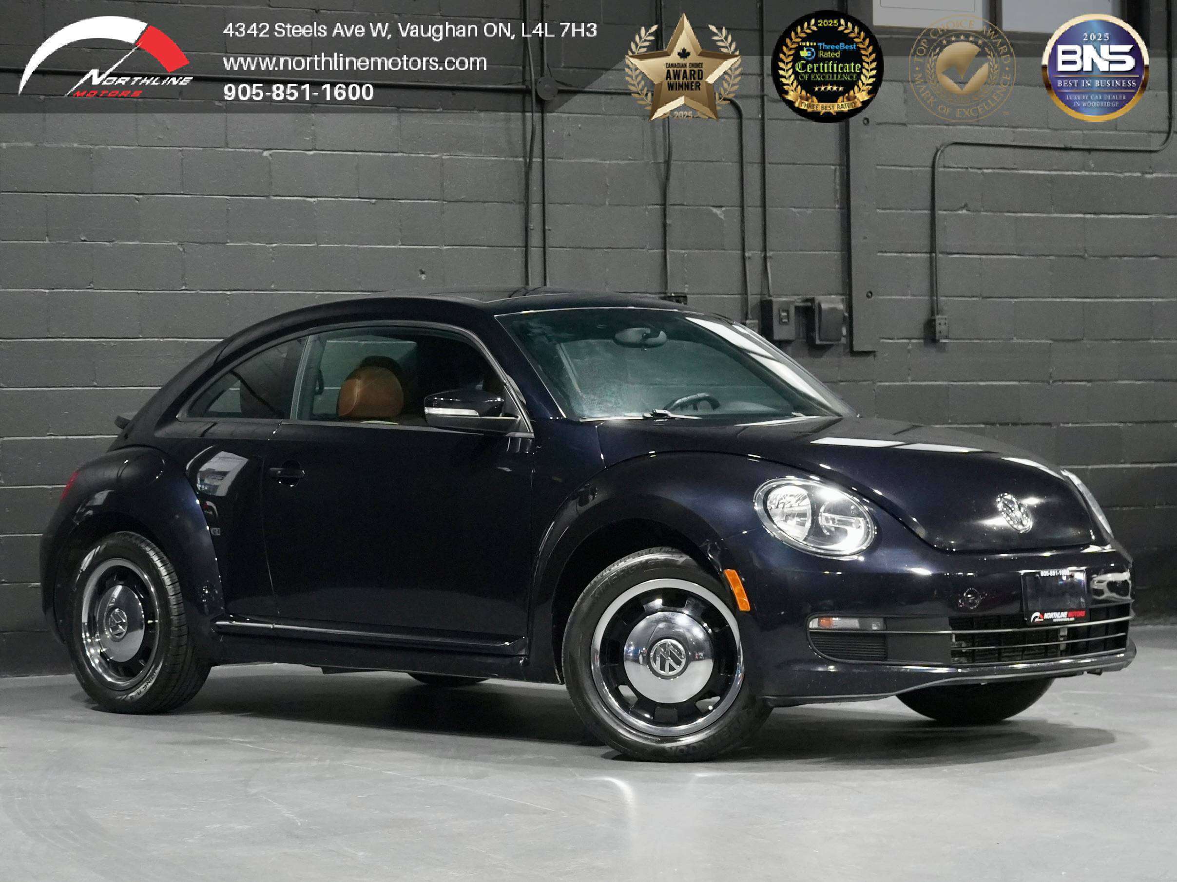 Black 2016 Volkswagen Beetle Comfortline Hatchback Manual
