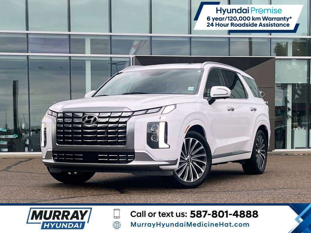 Hyper White 2023 Hyundai Palisade Ultimate Calligraphy AWD SUV / Crossover 8-Speed Automatic
