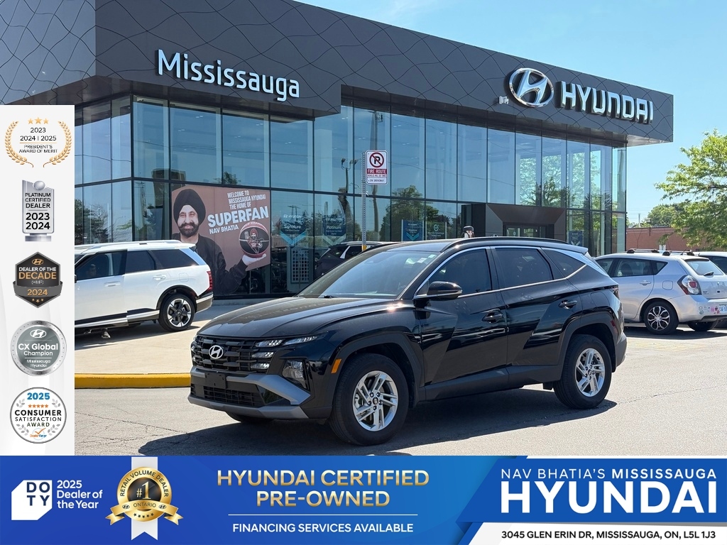 Black 2025 Hyundai Tucson SEL AWD SUV / Crossover All-Wheel Drive 8-Speed Automatic