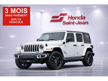Silver 2024 Jeep Wrangler 4xe Sahara 4WD SUV / Crossover Four-Wheel Drive 8-Speed Automatic