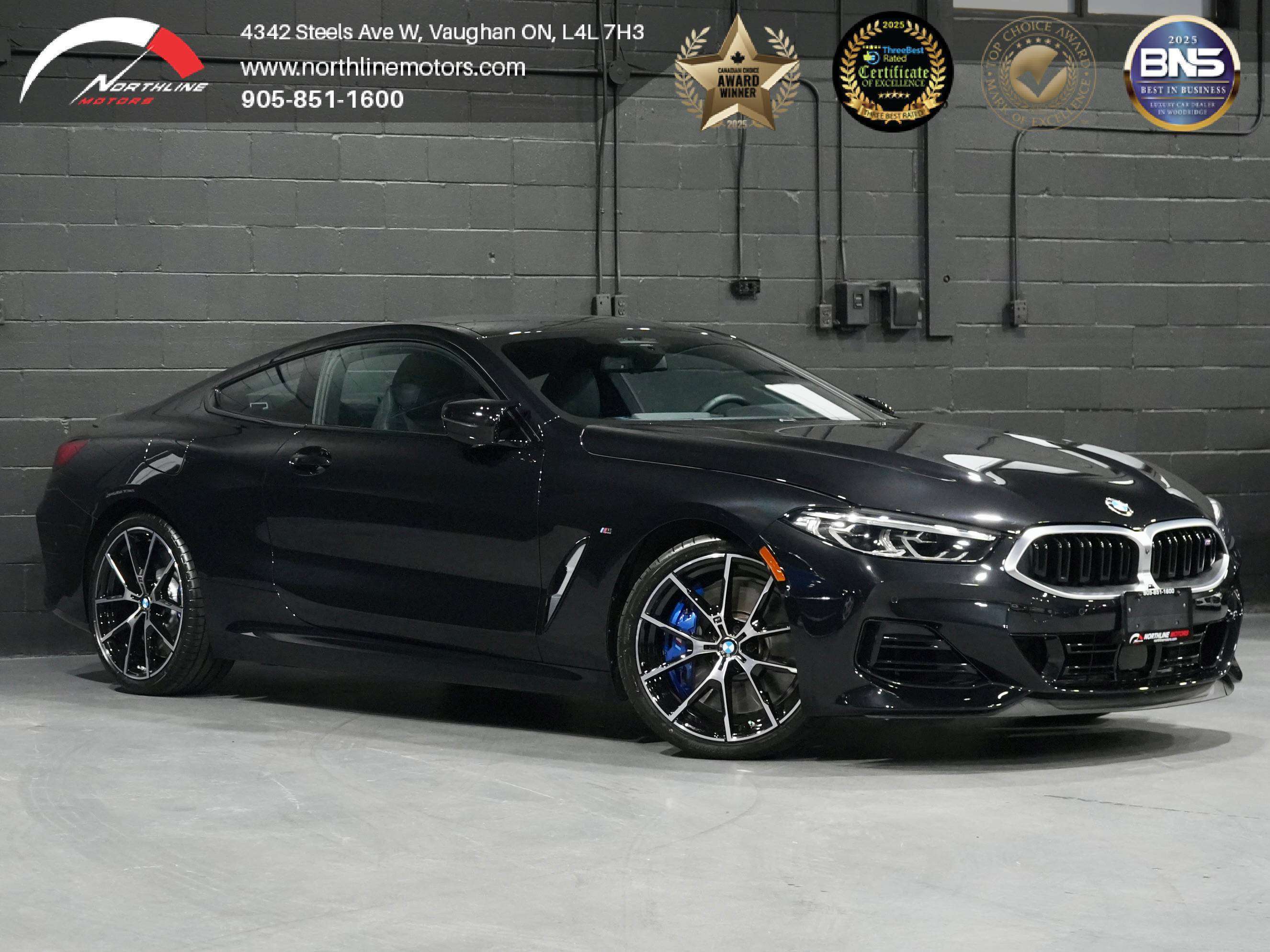 Black 2024 BMW 8 Series M850i xDrive Coupe AWD Coupe All-Wheel Drive Automatic