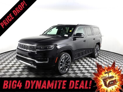 Black 2025 Jeep Grand Wagoneer Series III 4WD SUV / Crossover Four-Wheel Drive 8-Speed Automatic