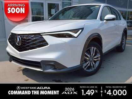 White 2026 Acura ADX SH-AWD SUV / Crossover All-Wheel Drive Continuously Variable Transmission