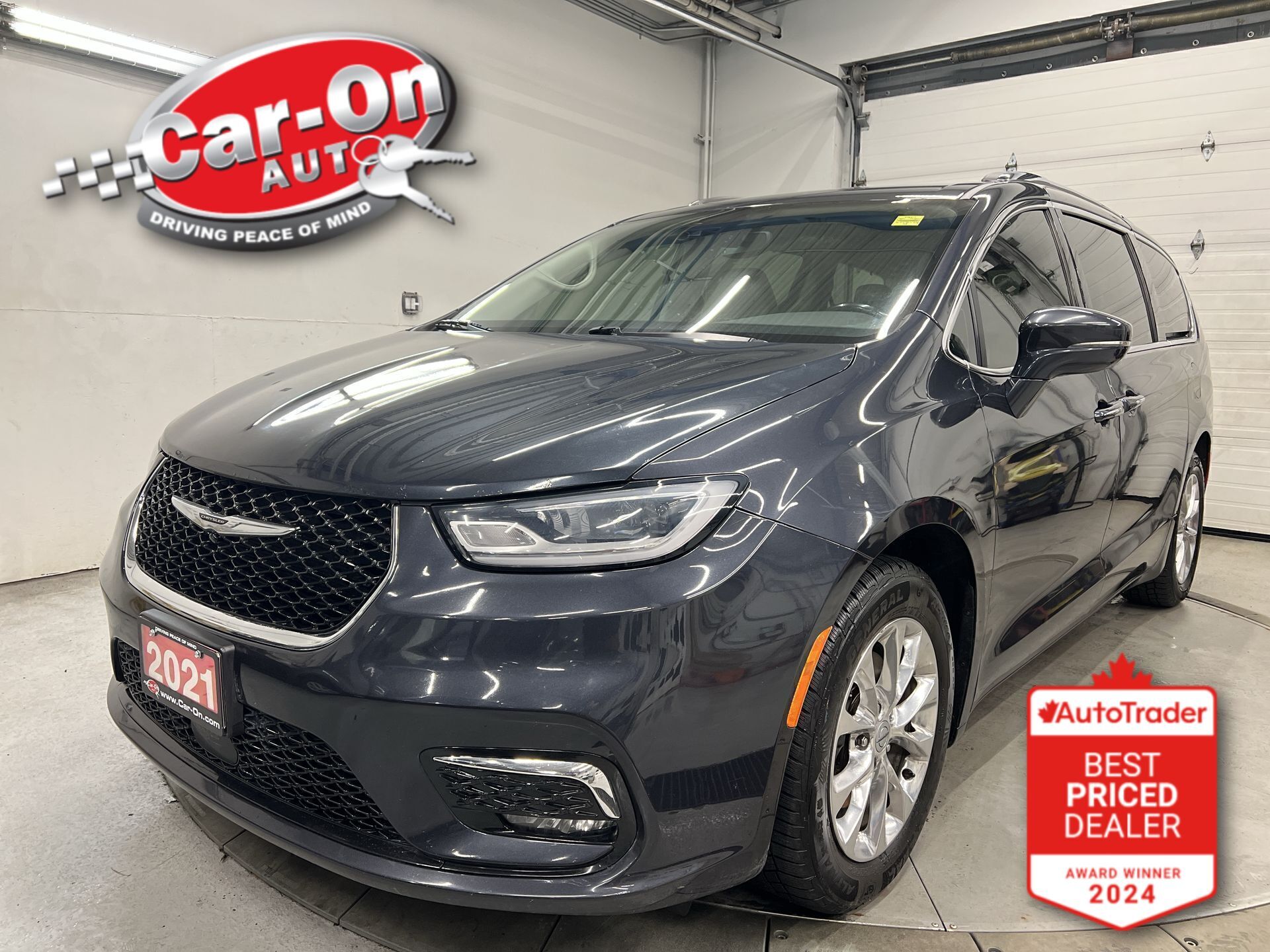 Gray 2021 Chrysler Pacifica Touring L Plus FWD Minivan Automatic