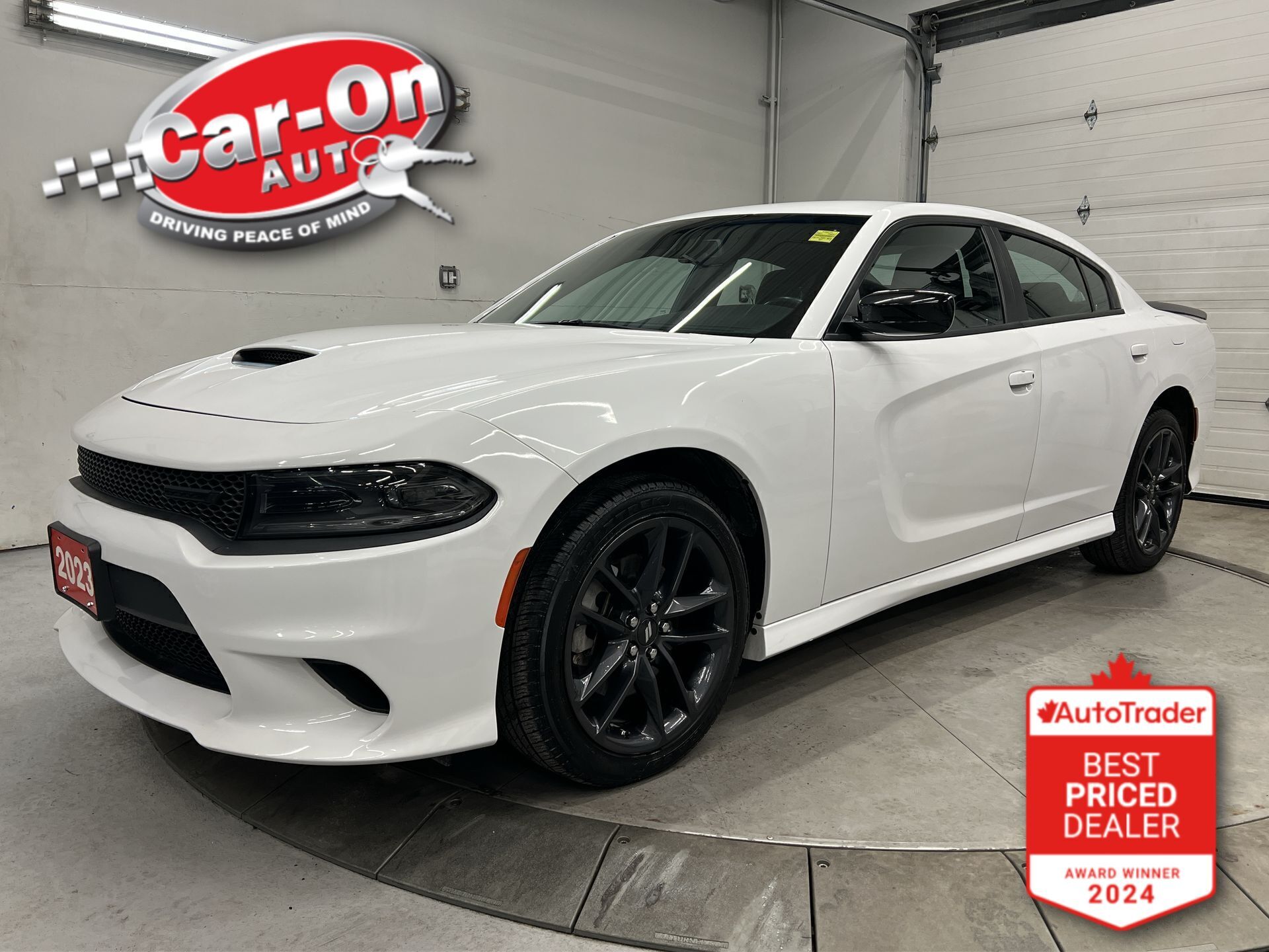 White 2023 Dodge Charger GT AWD Sedan All-Wheel Drive Automatic