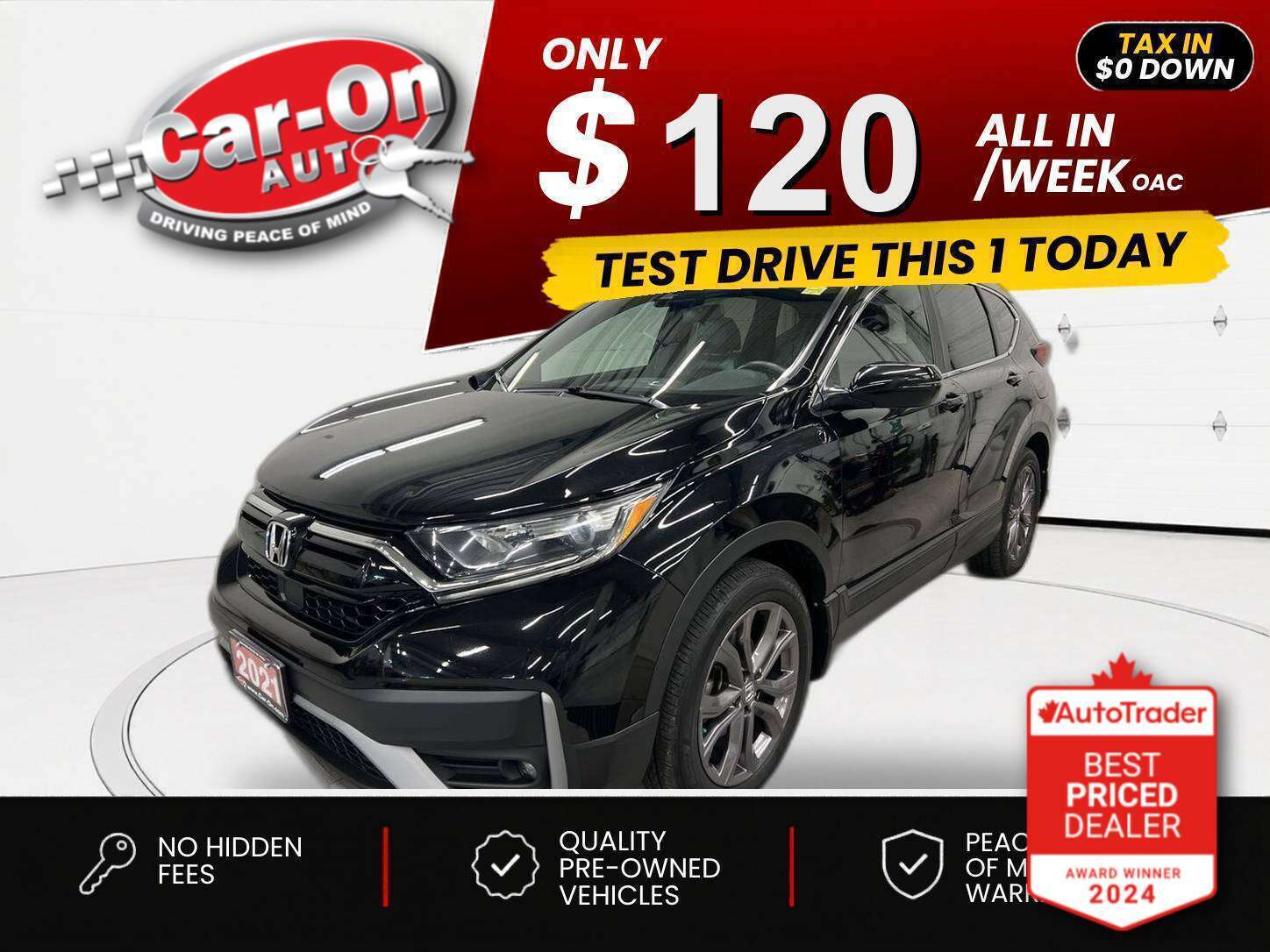 Black 2021 Honda CR-V Sport AWD SUV / Crossover Automatic
