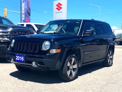 Black 2016 Jeep Patriot High Altitude Edition 4WD SUV / Crossover Four-Wheel Drive 6-Speed Automatic