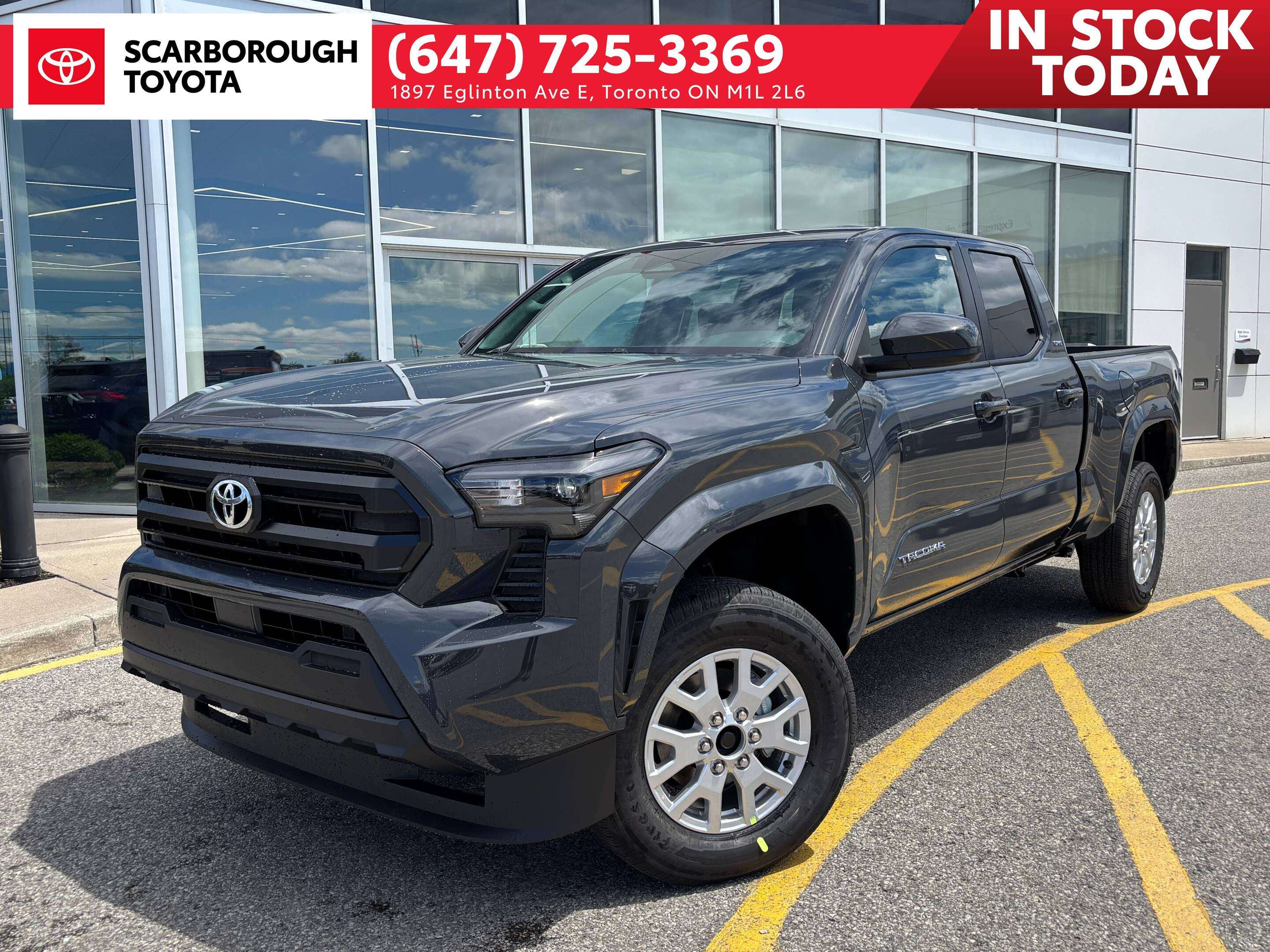 Gray 2026 Toyota Tacoma Pickup Truck 8-Speed Automatic