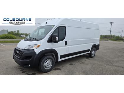 White 2026 RAM ProMaster 2500 Tradesman 159 High Roof Cargo Van FWD Van Front-Wheel Drive 9-Speed Automatic