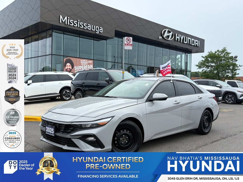Gray (Light Grey) 2025 Hyundai Elantra Preferred FWD Sedan Continuously Variable Transmission