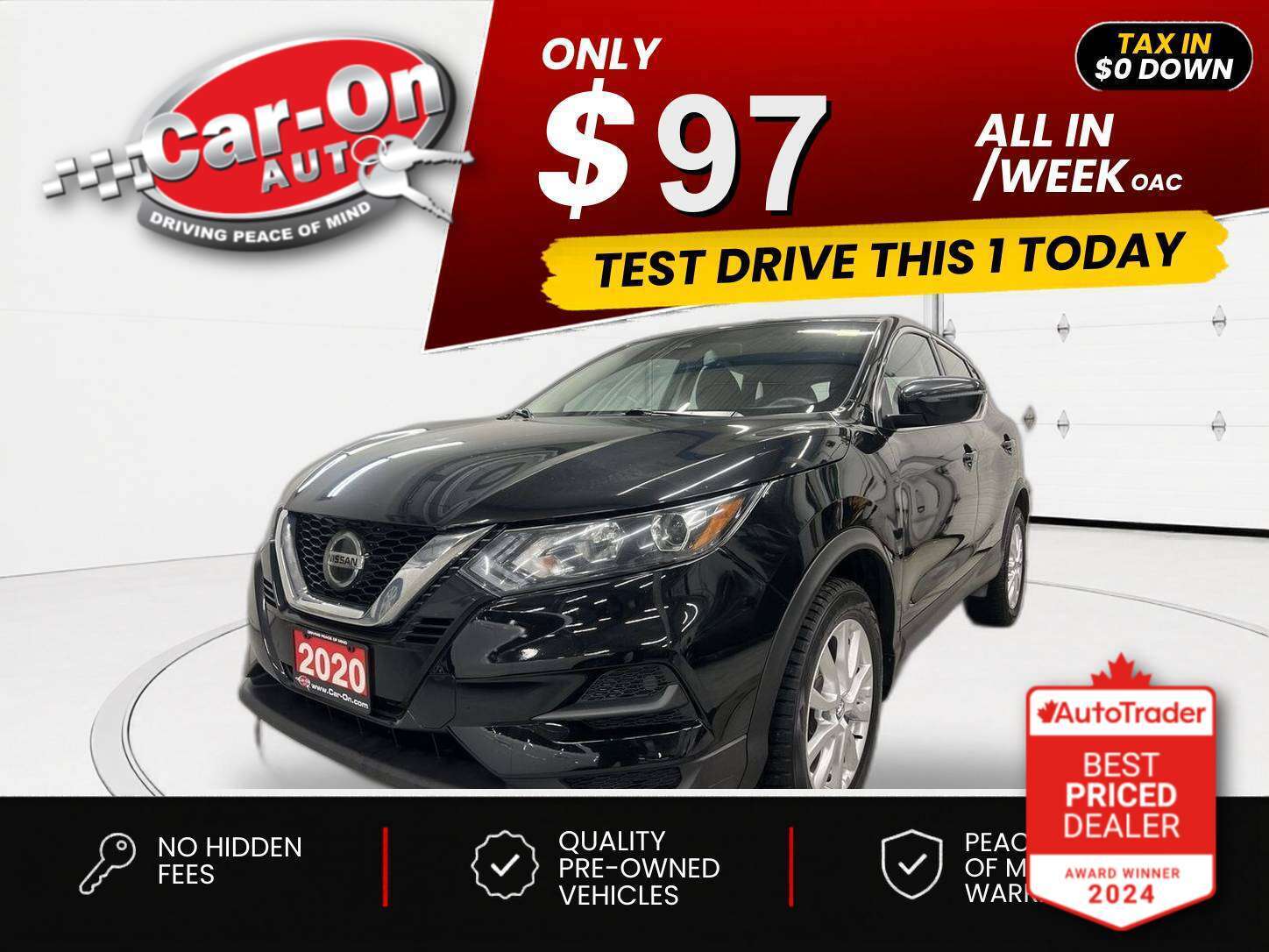 Black 2020 Nissan Qashqai SUV / Crossover Automatic