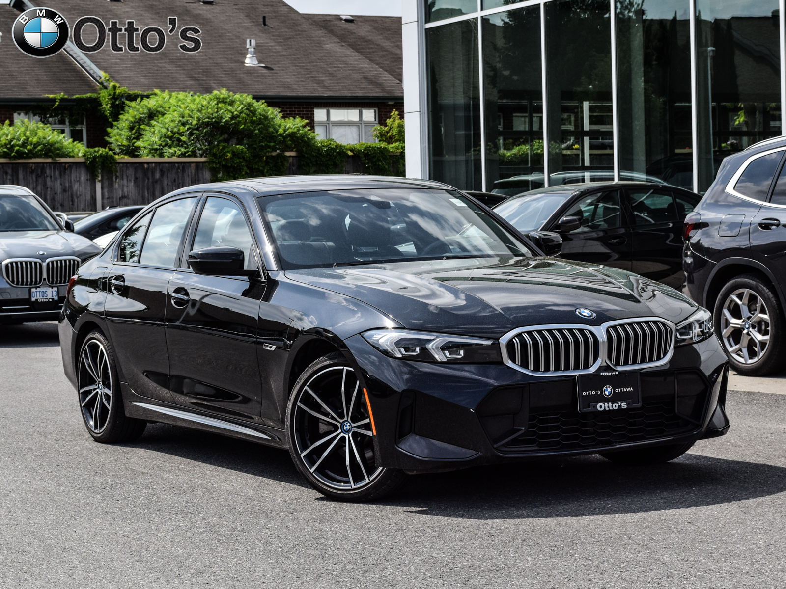 Black Sapphire Met 2023 BMW 3 Series 330e Hybrid Plug-in xDrive AWD Sedan All-Wheel Drive Automatic