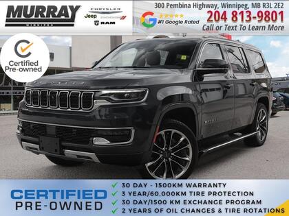 Blue 2023 Jeep Wagoneer Series III 4WD SUV / Crossover Four-Wheel Drive Automatic