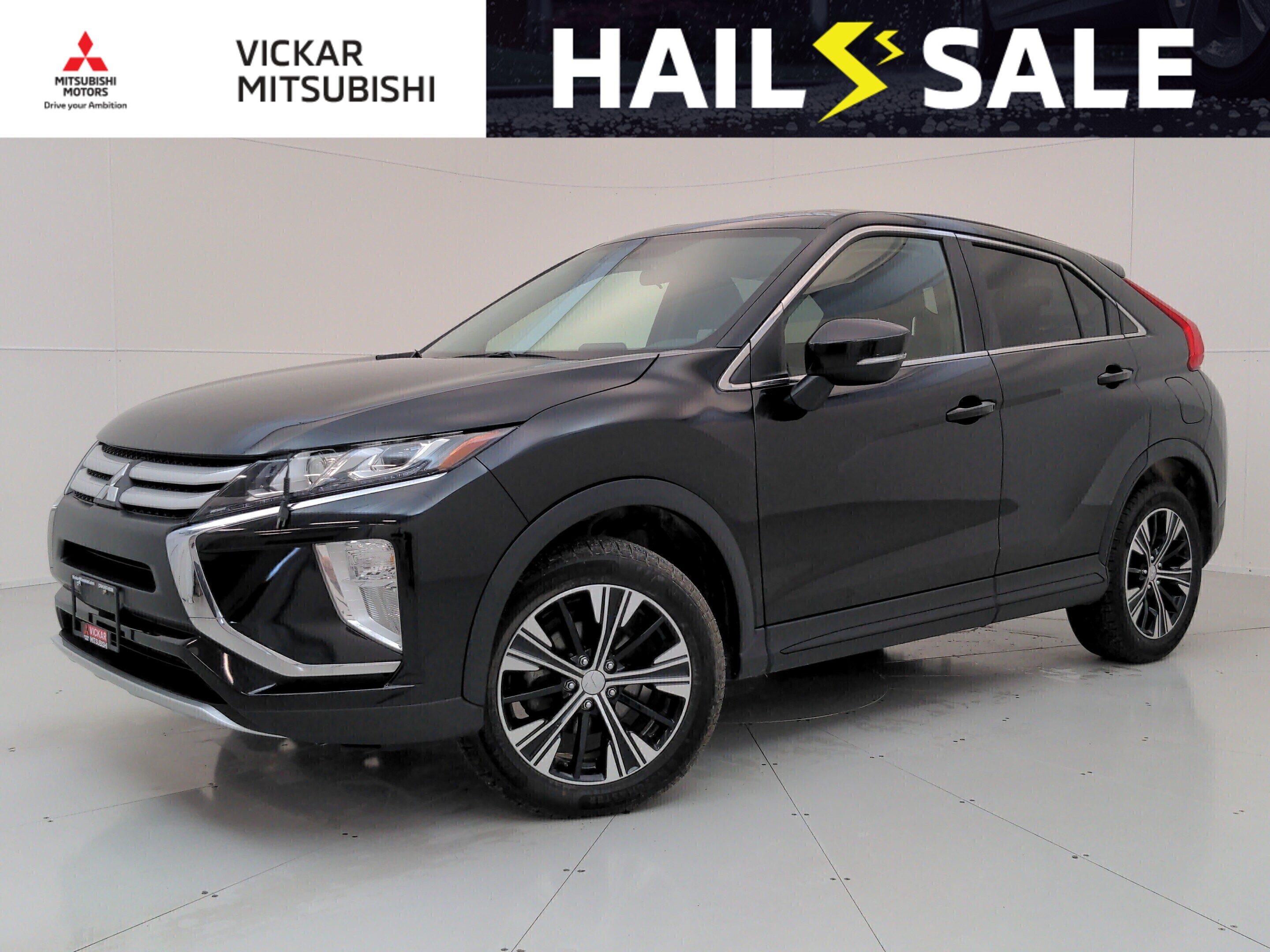 Black 2019 Mitsubishi Eclipse Cross ES AWD SUV / Crossover All-Wheel Drive Continuously Variable Transmission