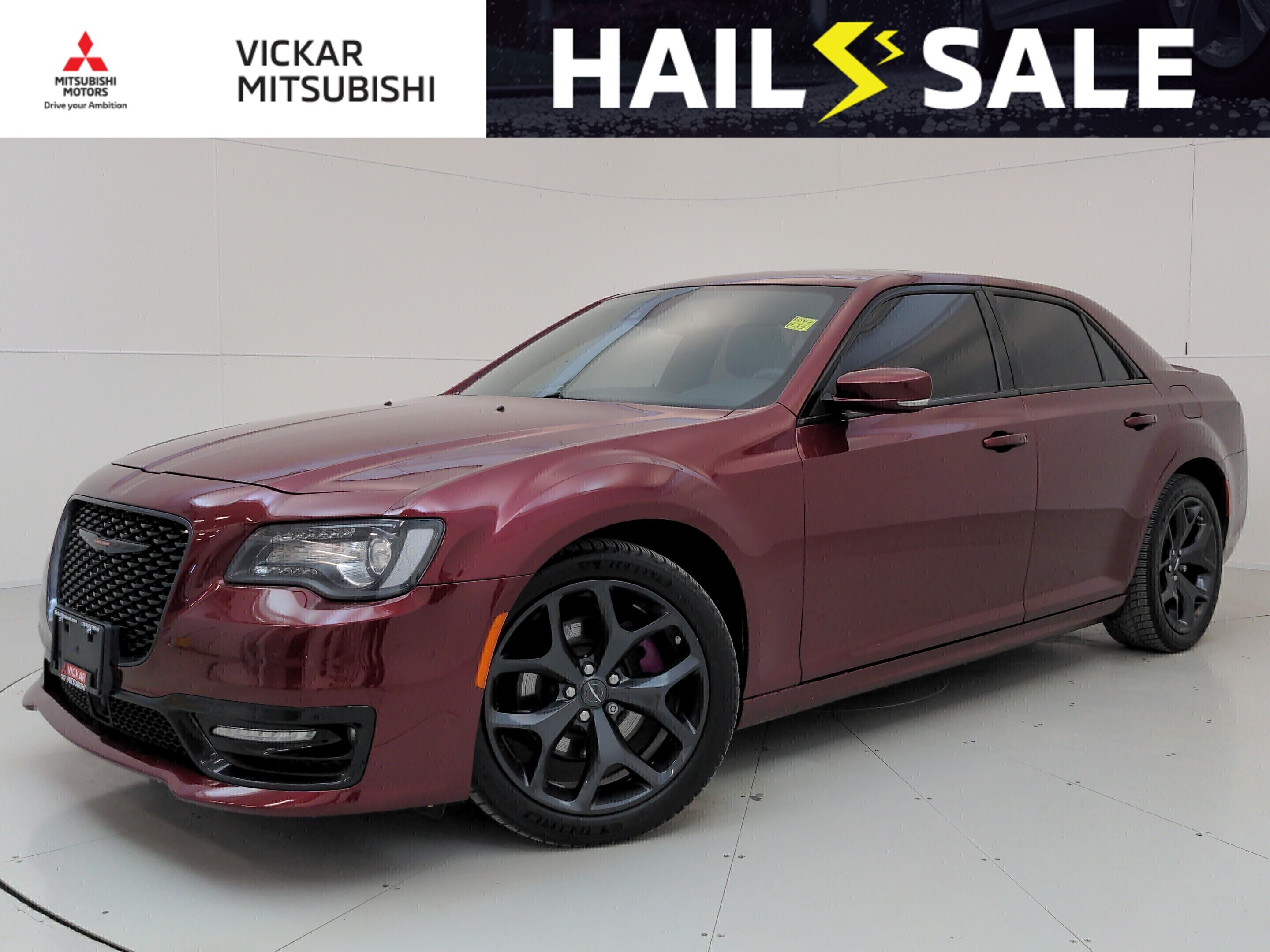 Red 2023 Chrysler 300 S V8 RWD Sedan Rear-Wheel Drive Automatic