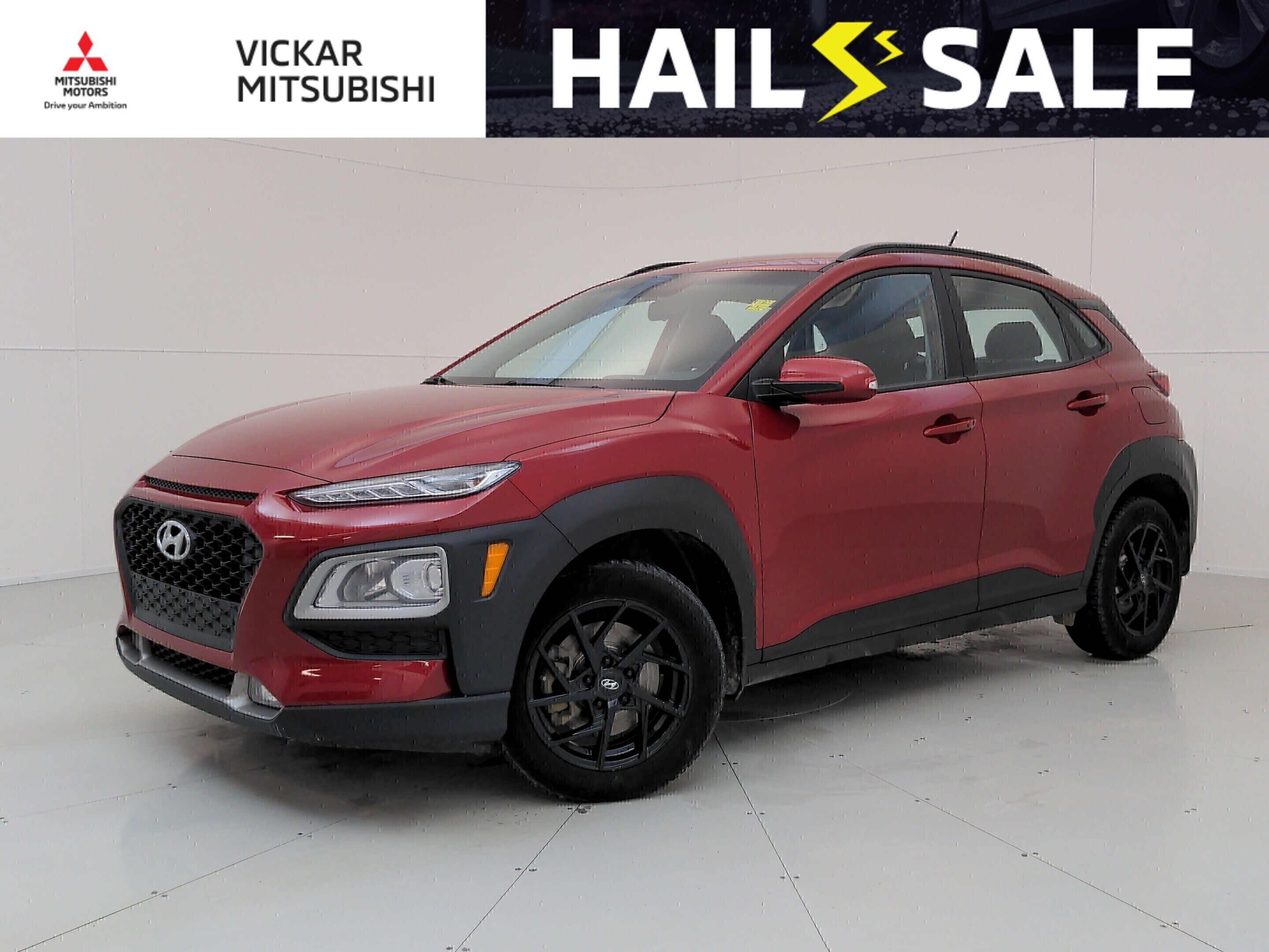 Red 2021 Hyundai Kona Preferred AWD SUV / Crossover Automatic
