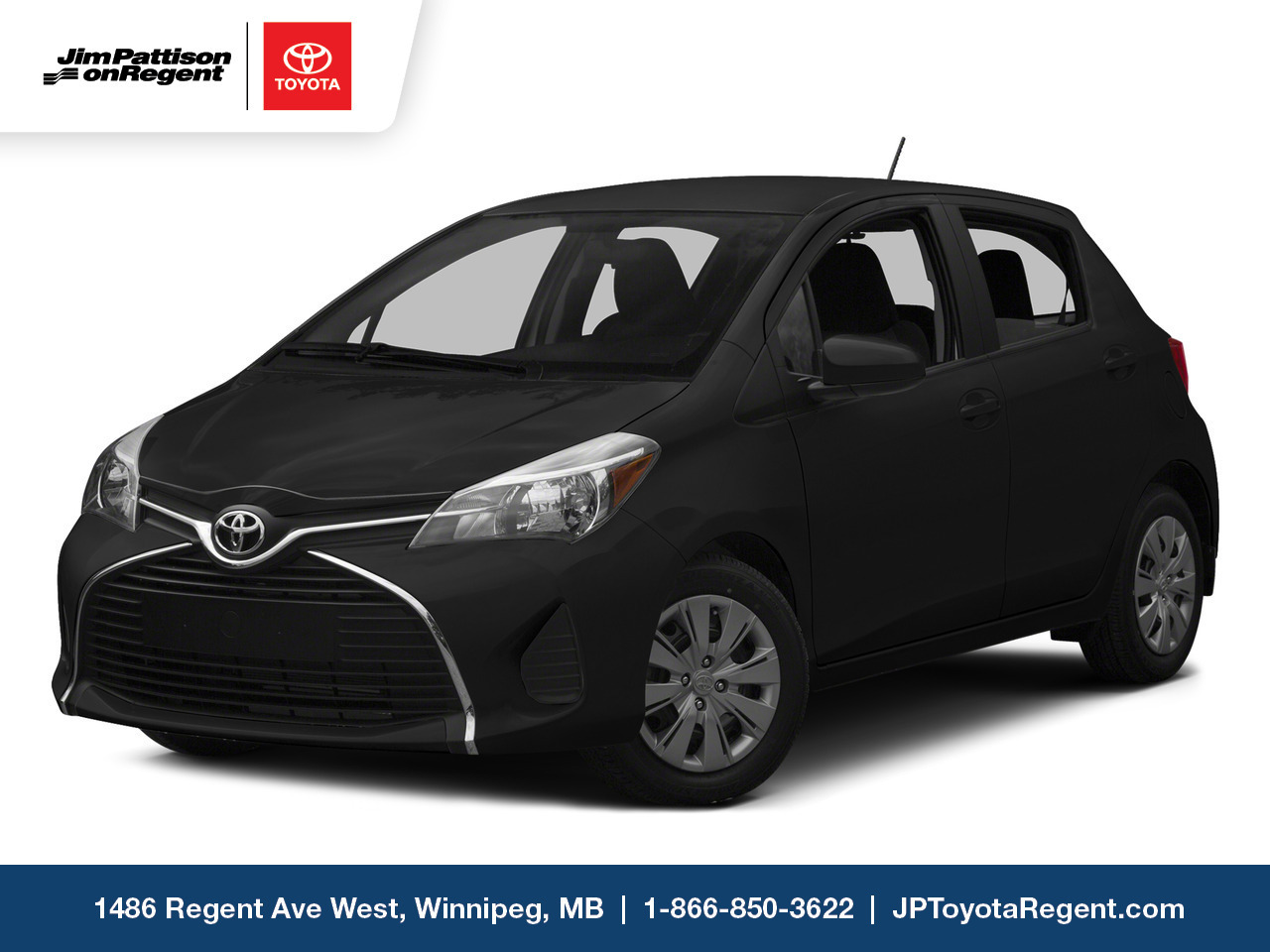 Black 2015 Toyota Yaris SE Hatchback Front-Wheel Drive 4-Speed Manual