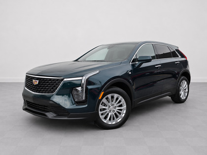Green 2024 Cadillac XT4 Luxury AWD SUV / Crossover Four-Wheel Drive 9-Speed Automatic